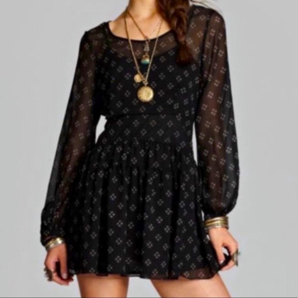 Free people hobo chic dress